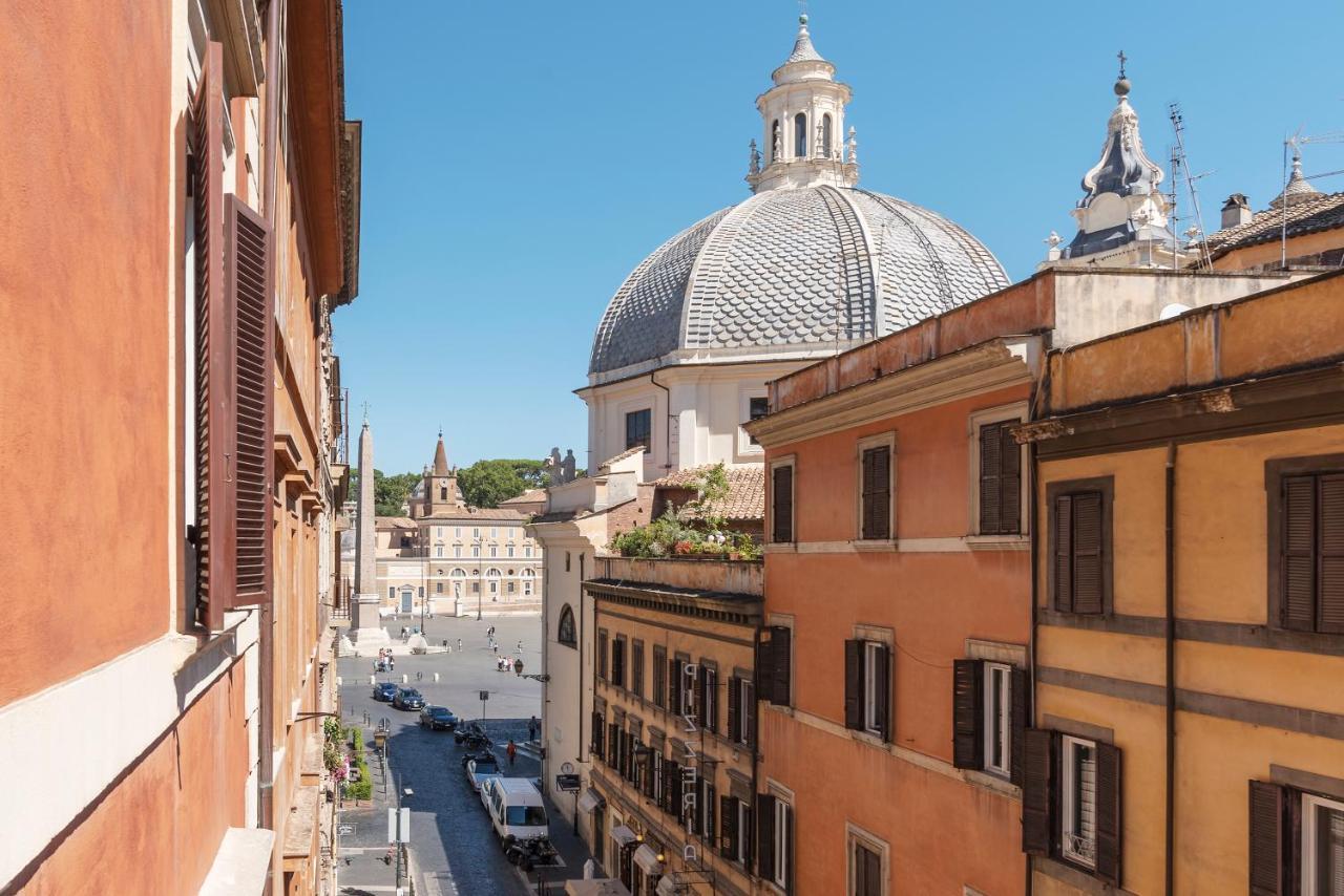 Piazza Del Popolo Apartment With View Рим Екстериор снимка